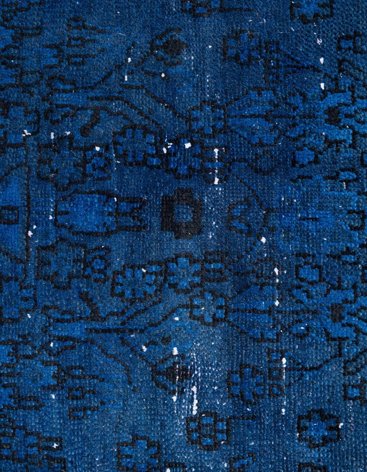 Detail image of  3' 5 x 7' 10  Hand Knotted Ultra Vintage Persian Wool Runner Rug