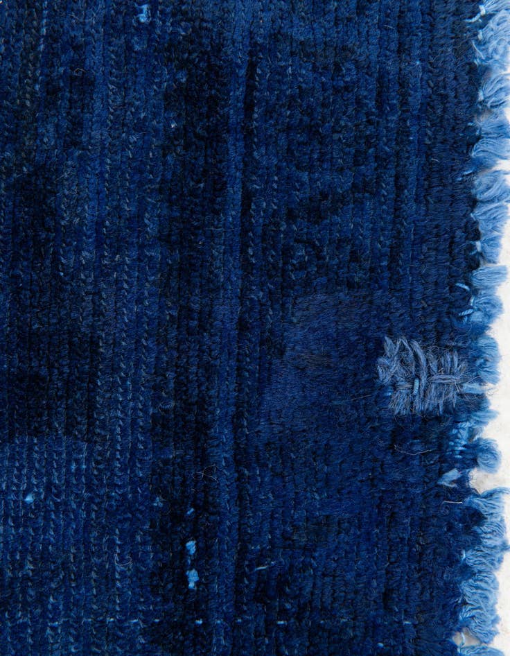 Detail image of  3' 9 x 8' 8  Hand Knotted Ultra Vintage Persian Wool Runner Rug