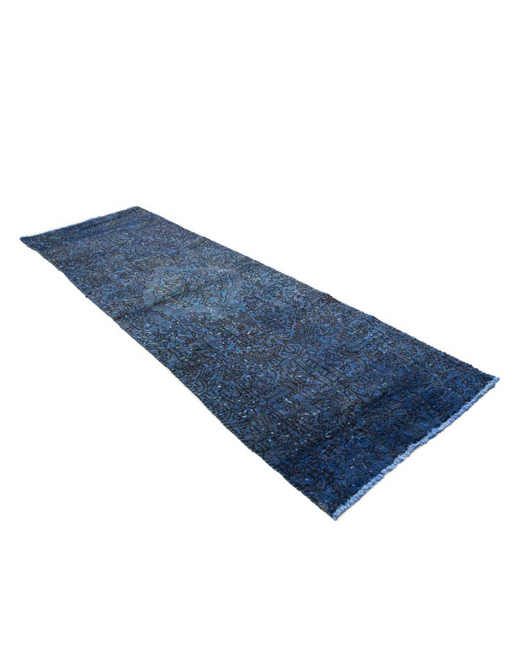 Detail image of  2' 8 x 7' 9  Hand Knotted Ultra Vintage Persian Wool Runner Rug