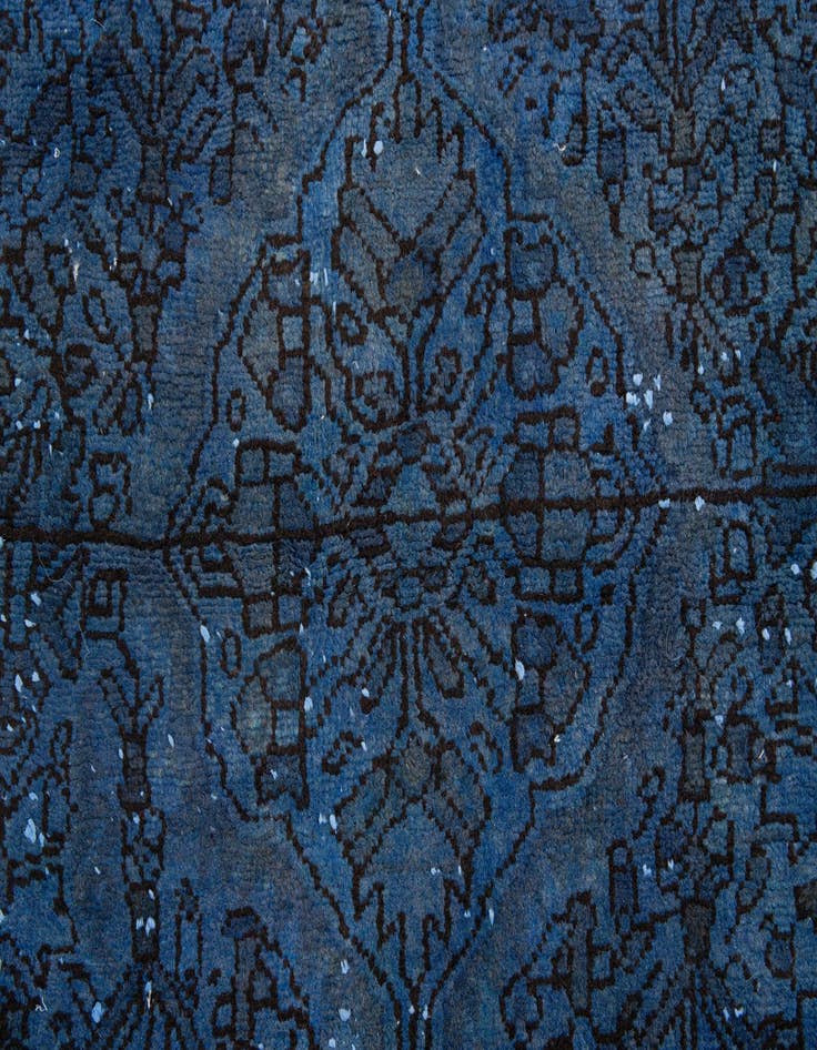 Detail image of  2' 8 x 7' 9  Hand Knotted Ultra Vintage Persian Wool Runner Rug