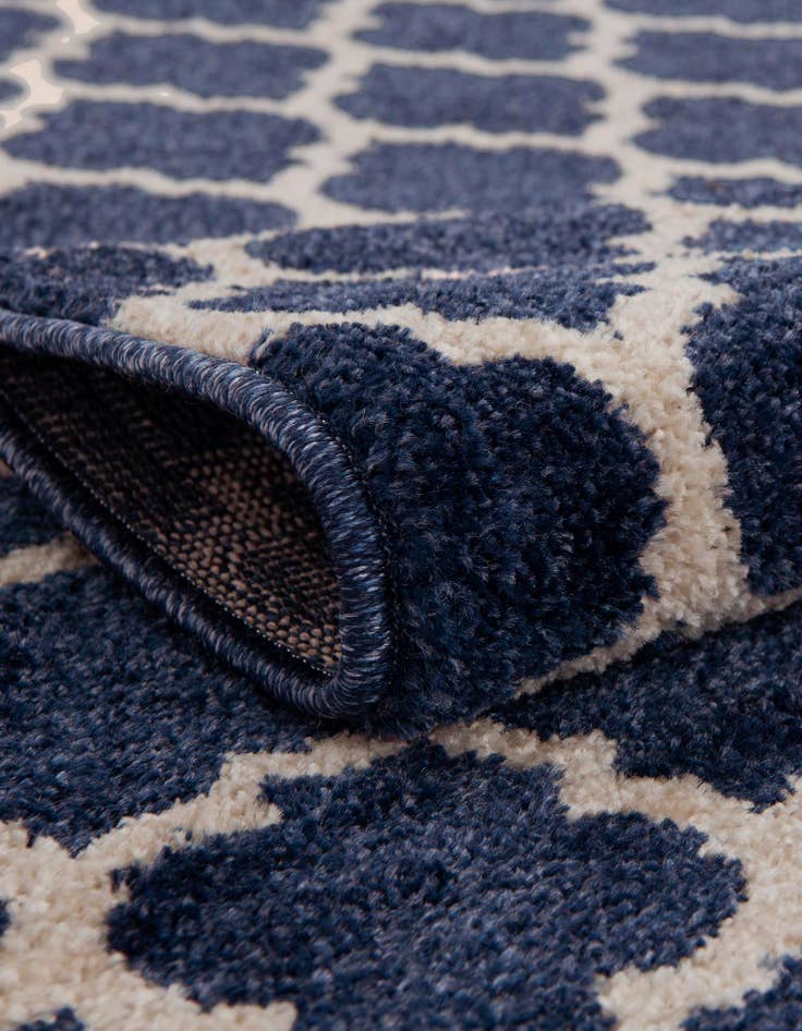 Detail image of  6' x 6' Lattice Square Rug