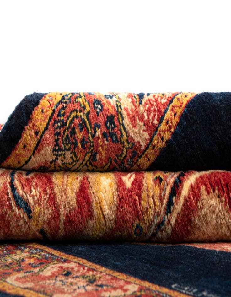 Detail image of  4' 6 x 4' 6 Luribaft Wool Square Rug