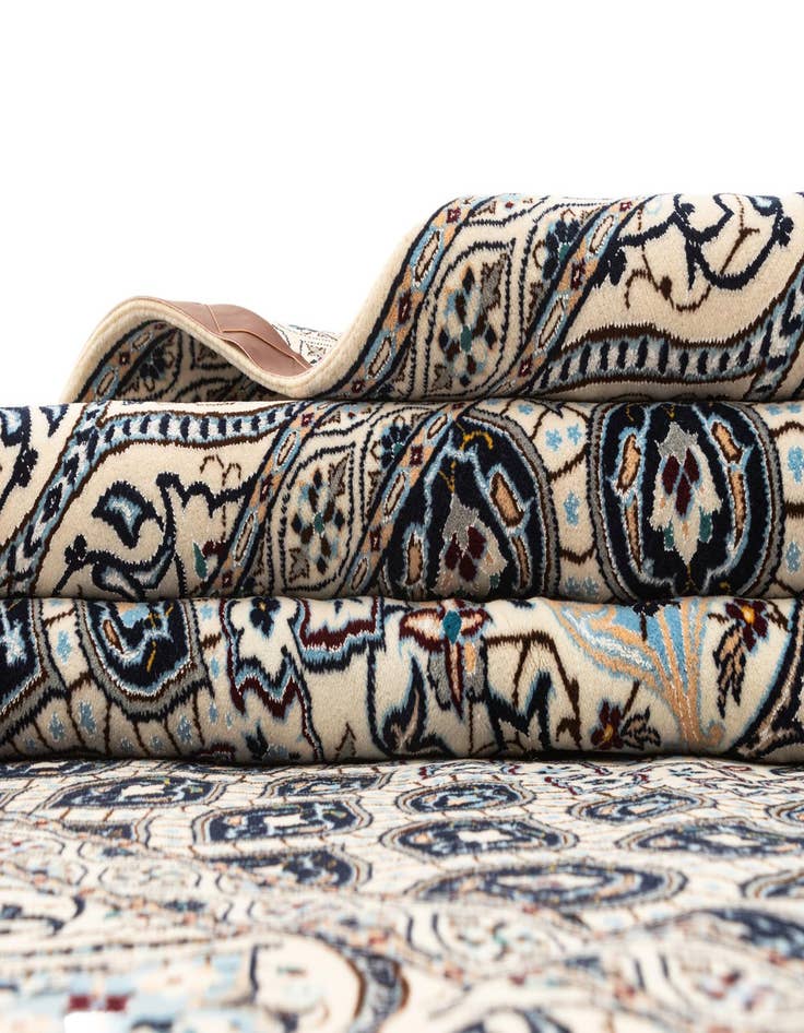 Detail image of  6' 7 x 6' 8 Nain Square Rug