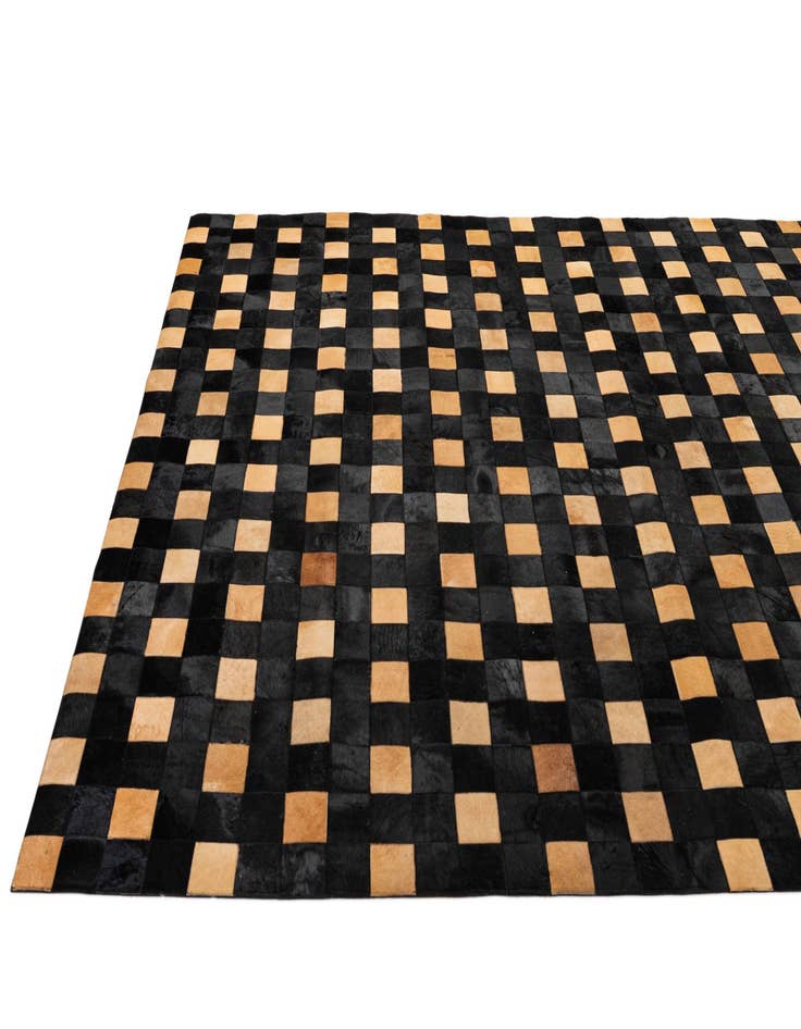 Detail image of  7' 11 x 9' 10 Cowhide - Patchwork Rug