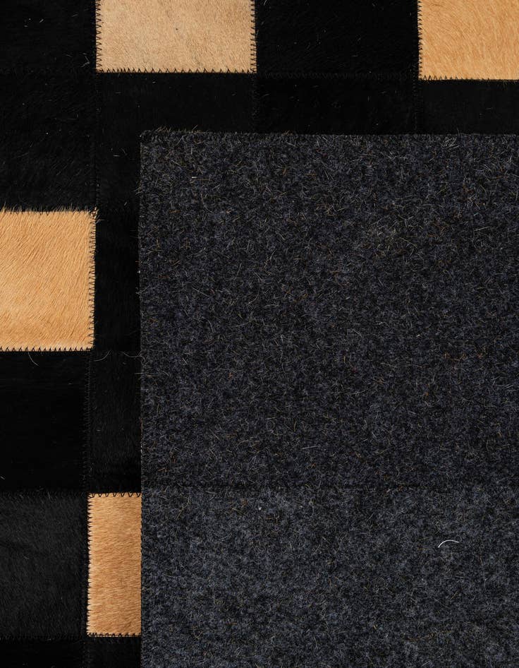 Detail image of  7' 11 x 9' 10 Cowhide - Patchwork Rug