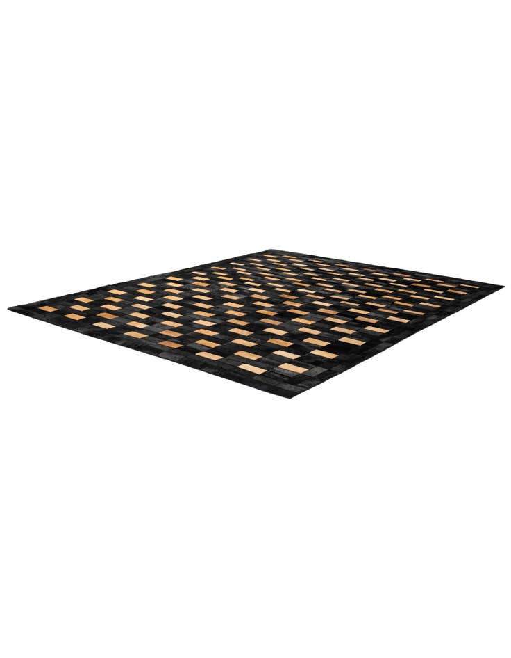 Detail image of  8' 1 x 10' Cowhide - Patchwork Rug