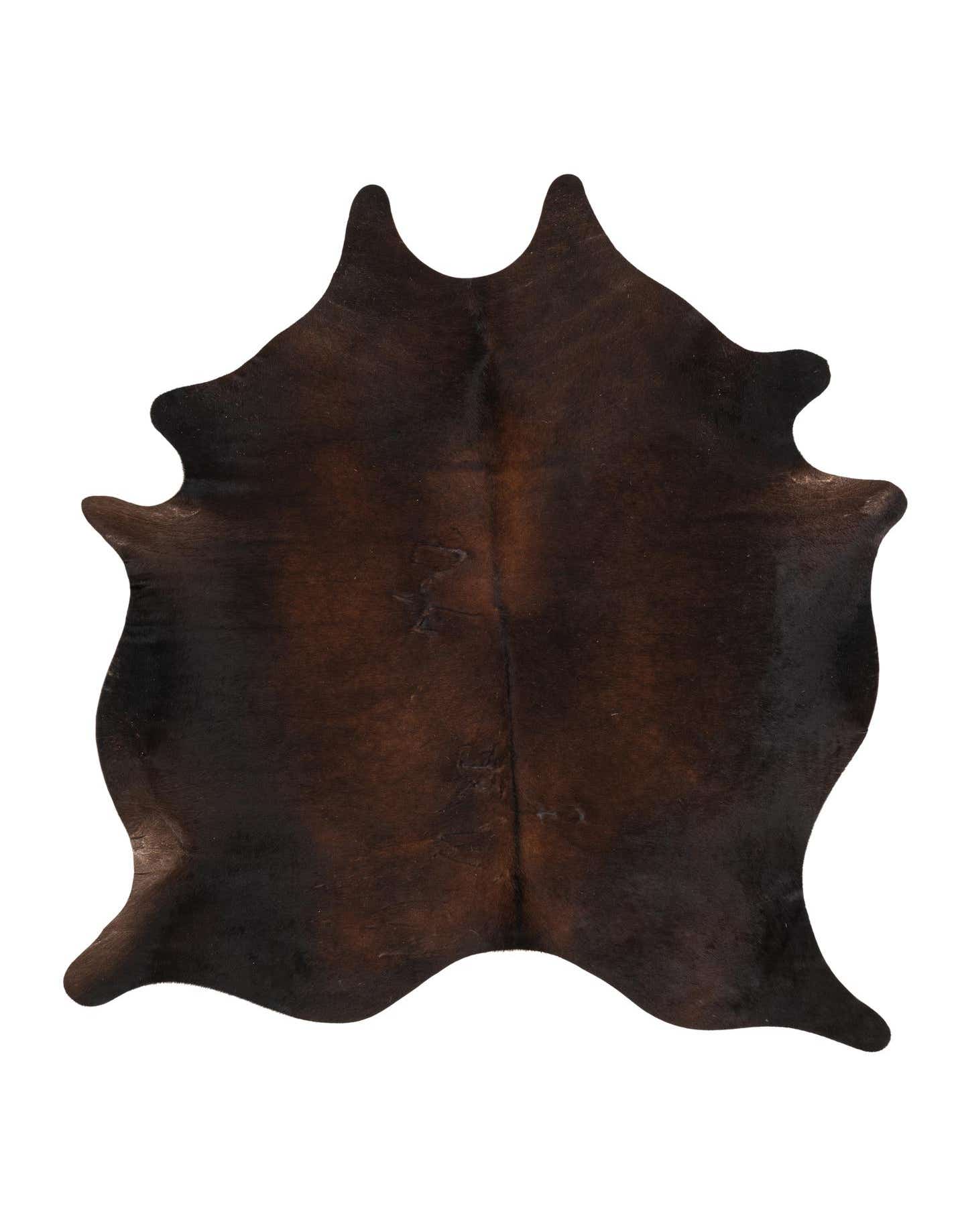Primary image  5' 11 x 6' 8 Cowhide Leather Freeform Rug