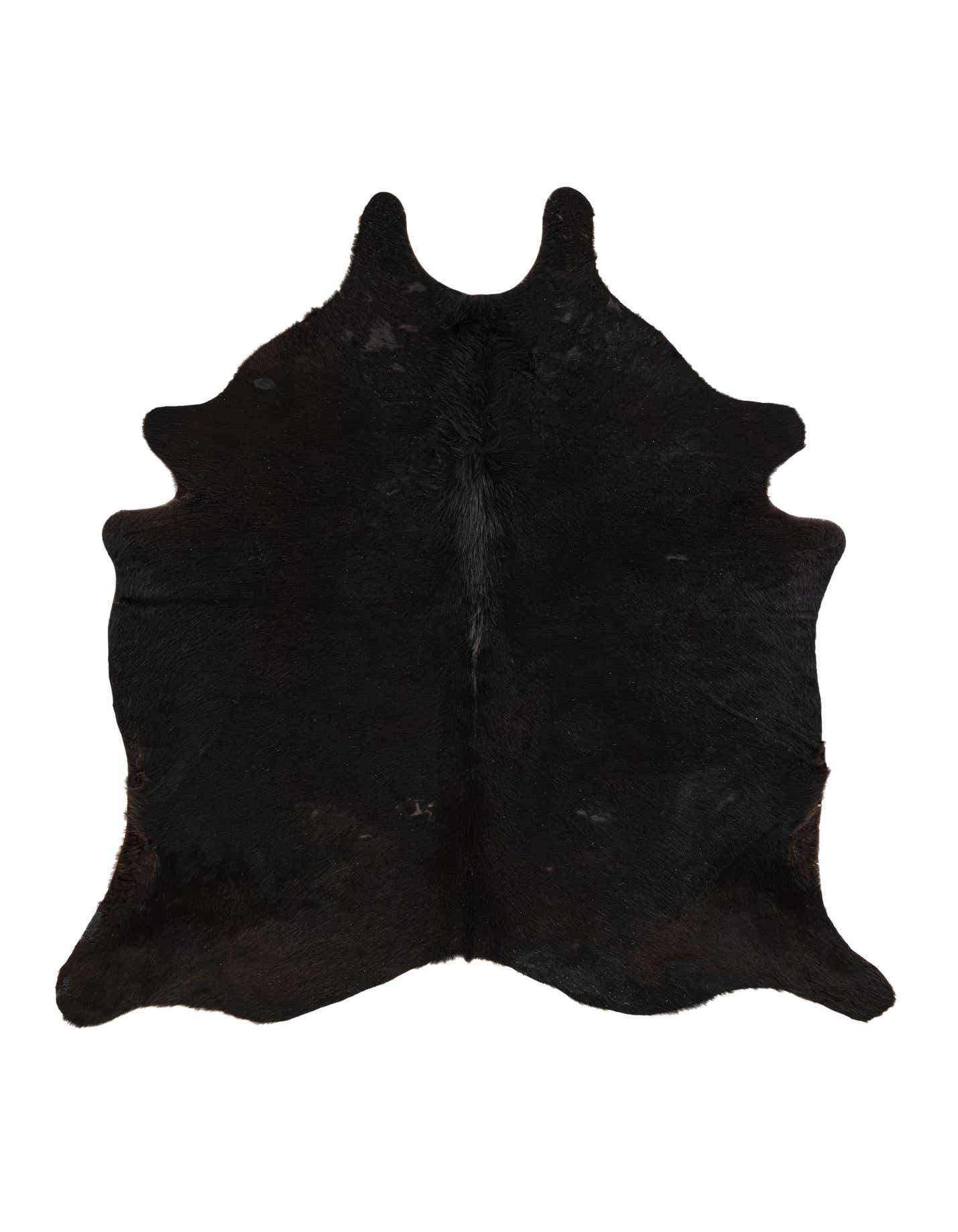 Primary image  5' 7 x 6' 7 Cowhide Leather Freeform Rug