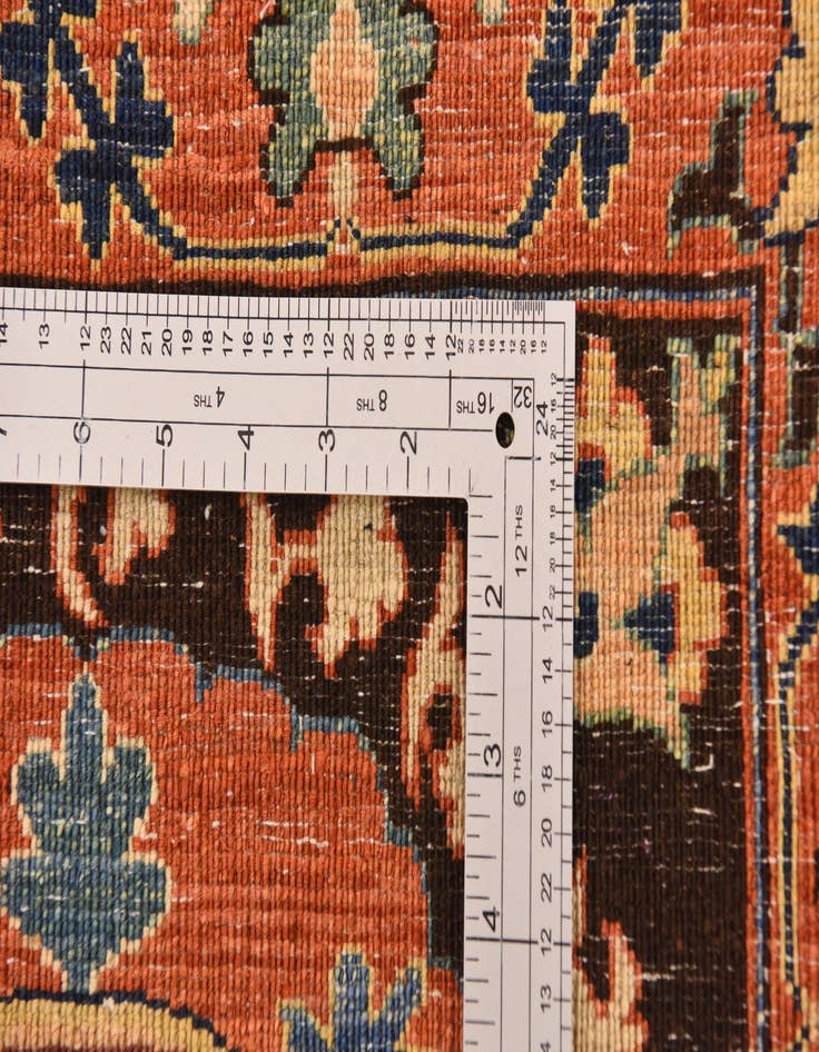 Detail image of  7' 1 x 9' 5  Hand Knotted Ariana Ziegler Oriental Rug