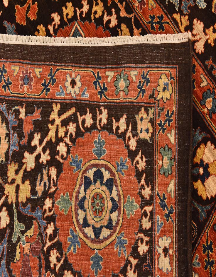 Detail image of  7' 1 x 9' 5  Hand Knotted Ariana Ziegler Oriental Rug