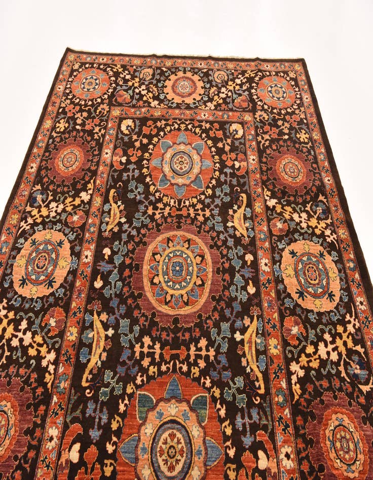 Detail image of  7' 1 x 9' 5  Hand Knotted Ariana Ziegler Oriental Rug