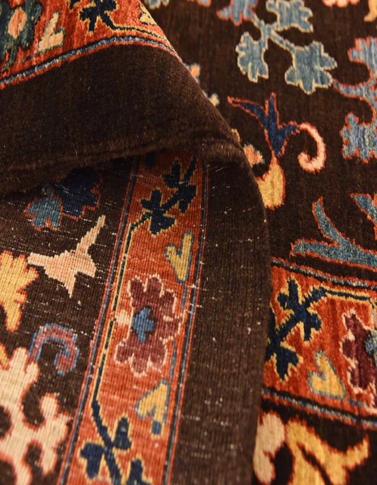 Detail image of  7' 1 x 9' 5  Hand Knotted Ariana Ziegler Oriental Rug