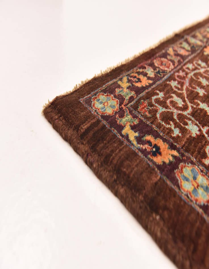 Detail image of  7' 5 x 8' 8  Hand Knotted Ariana Ziegler Oriental Rug