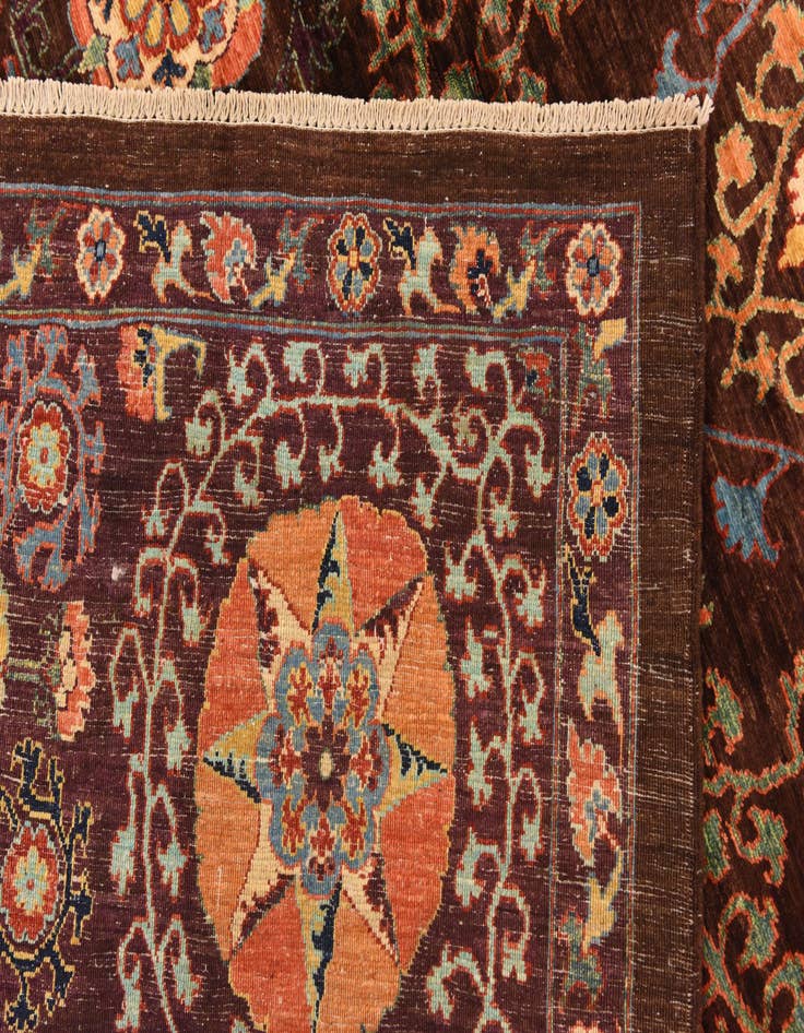 Detail image of  6' 8 x 8' 11  Hand Knotted Ariana Ziegler Oriental Rug