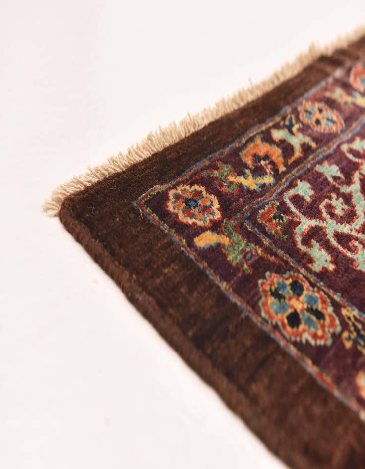 Detail image of  6' 8 x 8' 11  Hand Knotted Ariana Ziegler Oriental Rug