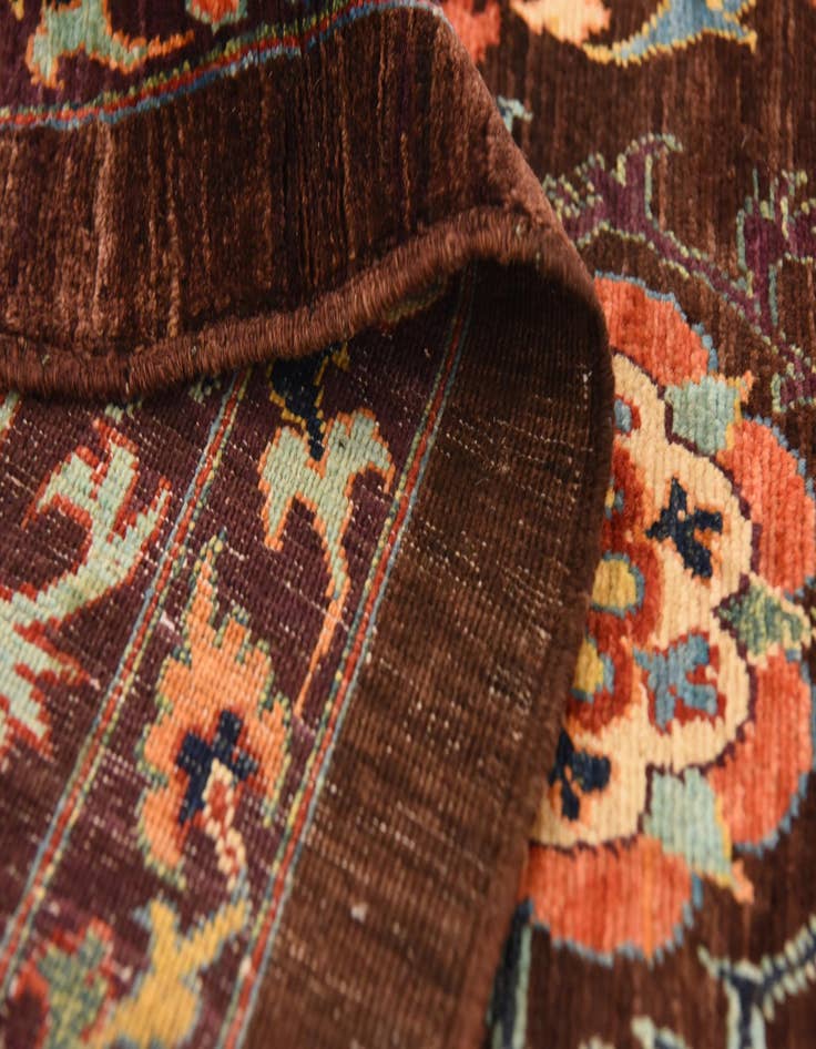 Detail image of  6' 8 x 8' 11  Hand Knotted Ariana Ziegler Oriental Rug