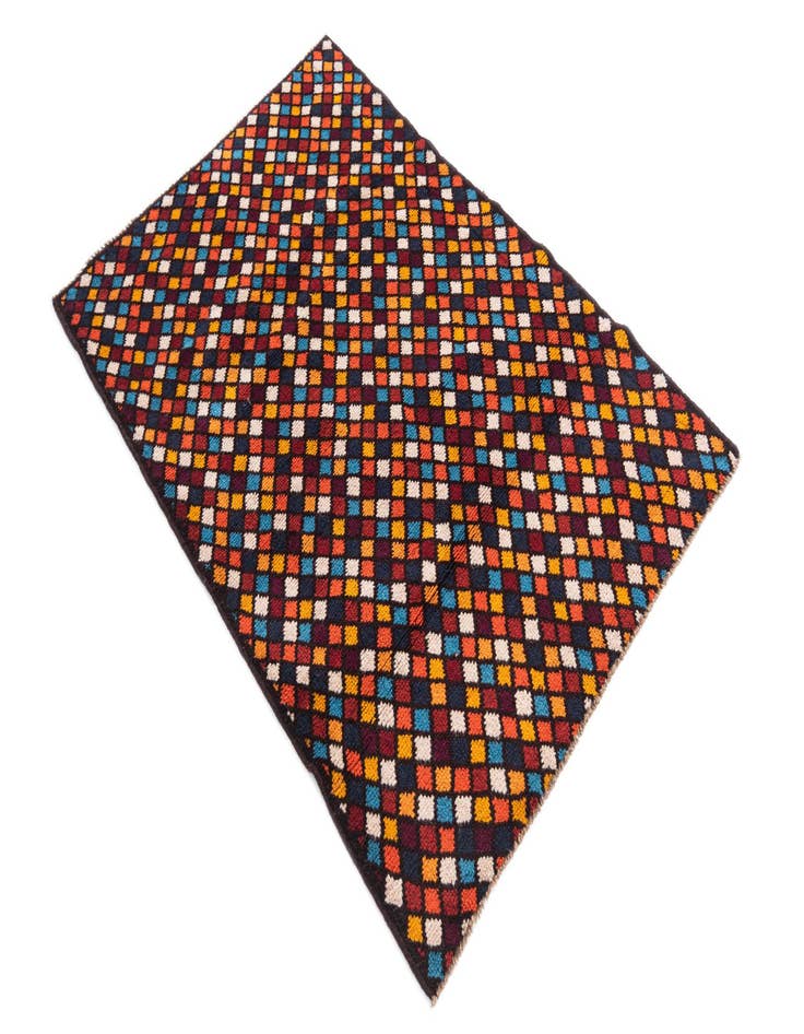 Detail image of  3' 1 x 4' 7  Hand Knotted Balouch Wool Rug