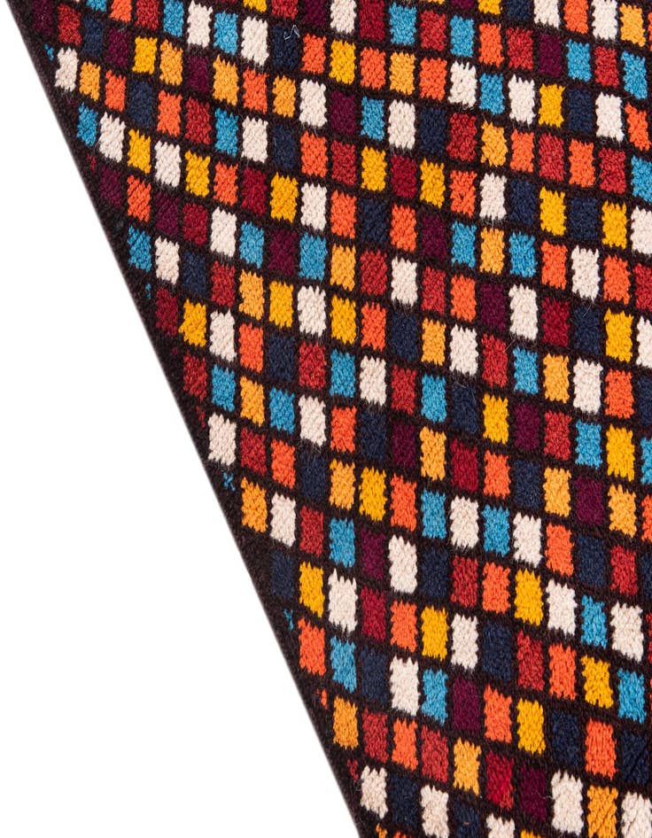 Detail image of  3' 1 x 4' 7  Hand Knotted Balouch Wool Rug