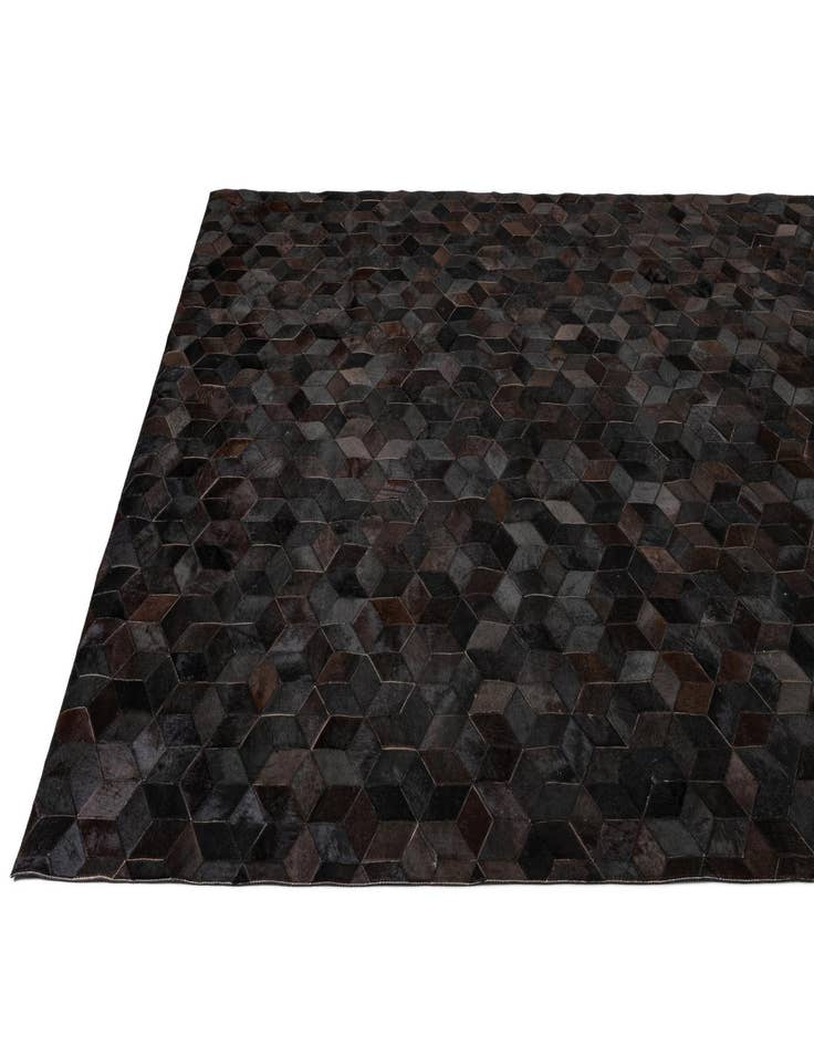 Detail image of  7' 11 x 9' 11 Cowhide - Patchwork Rug
