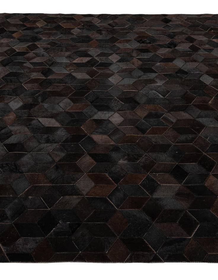 Detail image of  7' 11 x 9' 11 Cowhide - Patchwork Rug