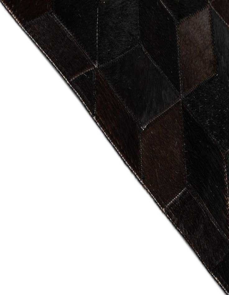 Detail image of  7' 11 x 9' 11 Cowhide - Patchwork Rug