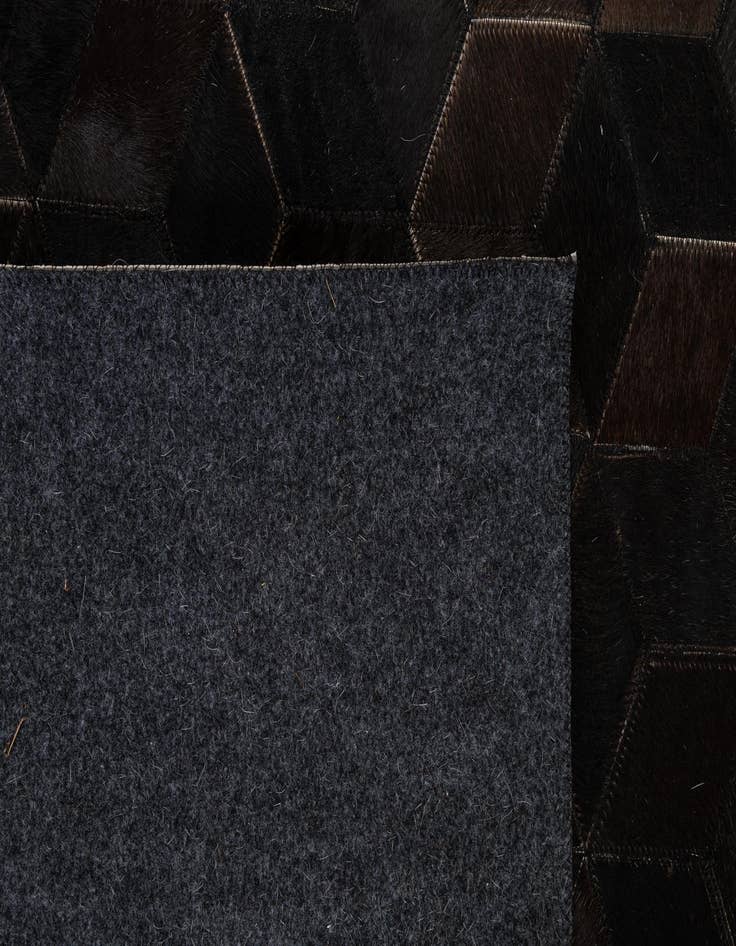 Detail image of  7' 11 x 9' 11 Cowhide - Patchwork Rug