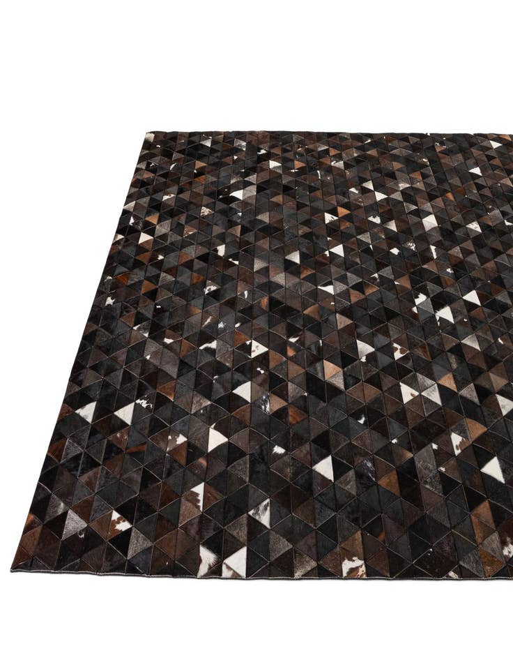 Detail image of  8' x 9' 9 Cowhide - Patchwork Rug