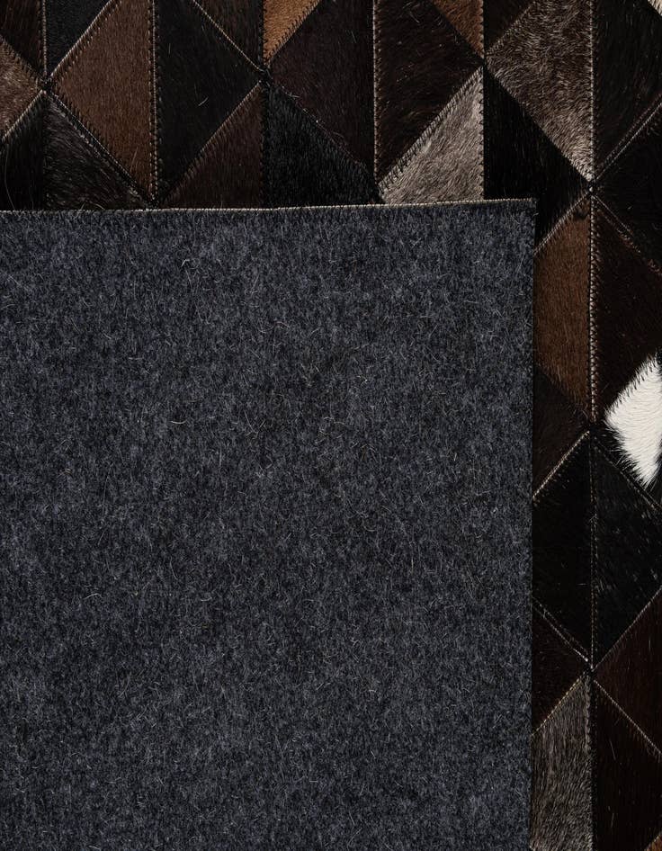 Detail image of  8' x 9' 9 Cowhide - Patchwork Rug