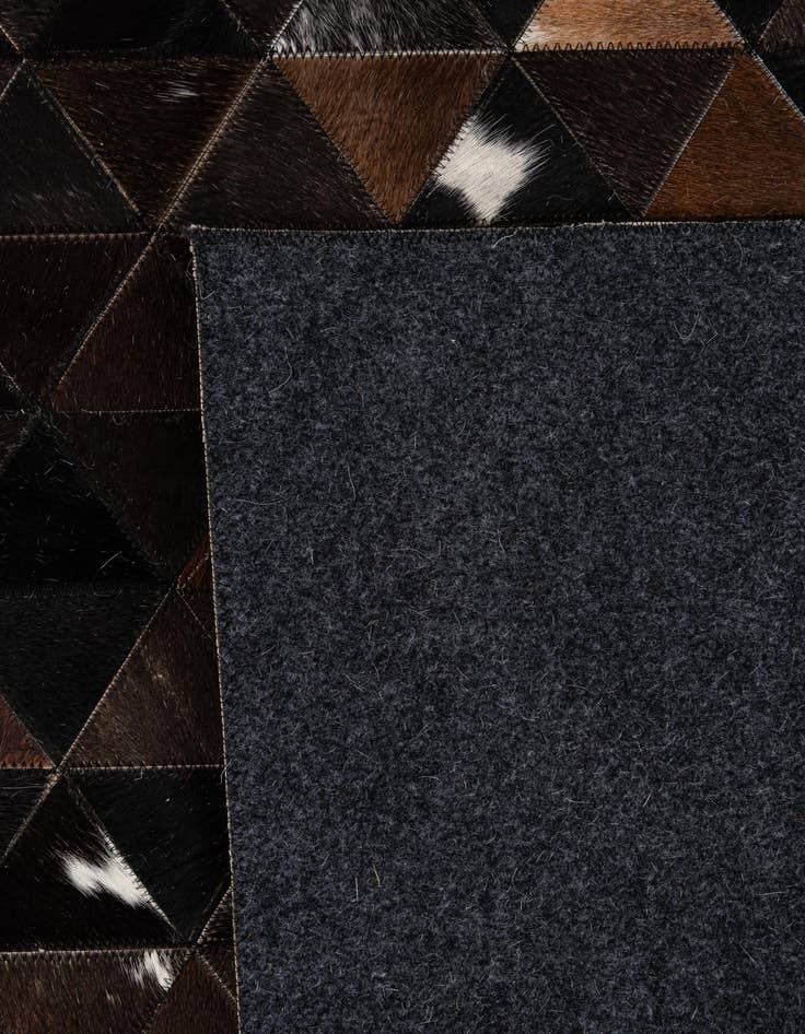 Detail image of  8' x 9' 11 Cowhide - Patchwork Rug