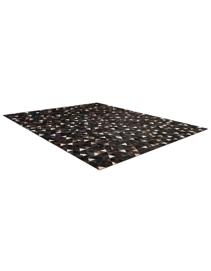 Detail image of  7' 11 x 9' 8 Cowhide - Patchwork Rug