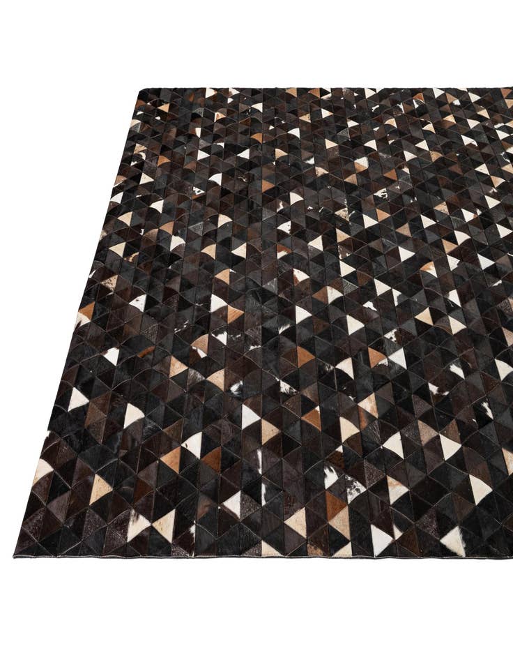 Detail image of  7' 11 x 9' 8 Cowhide - Patchwork Rug