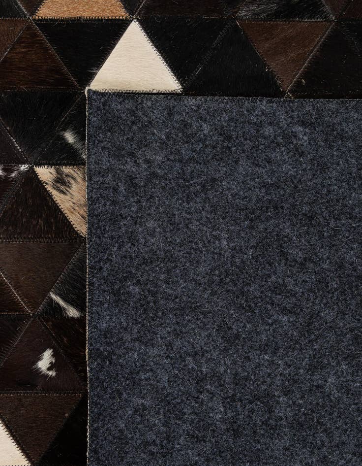 Detail image of  7' 11 x 9' 8 Cowhide - Patchwork Rug