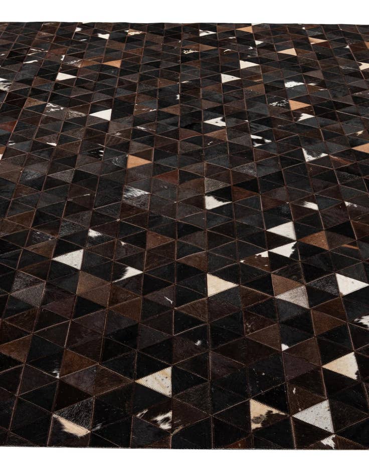 Detail image of  7' 11 x 9' 10 Cowhide - Patchwork Rug