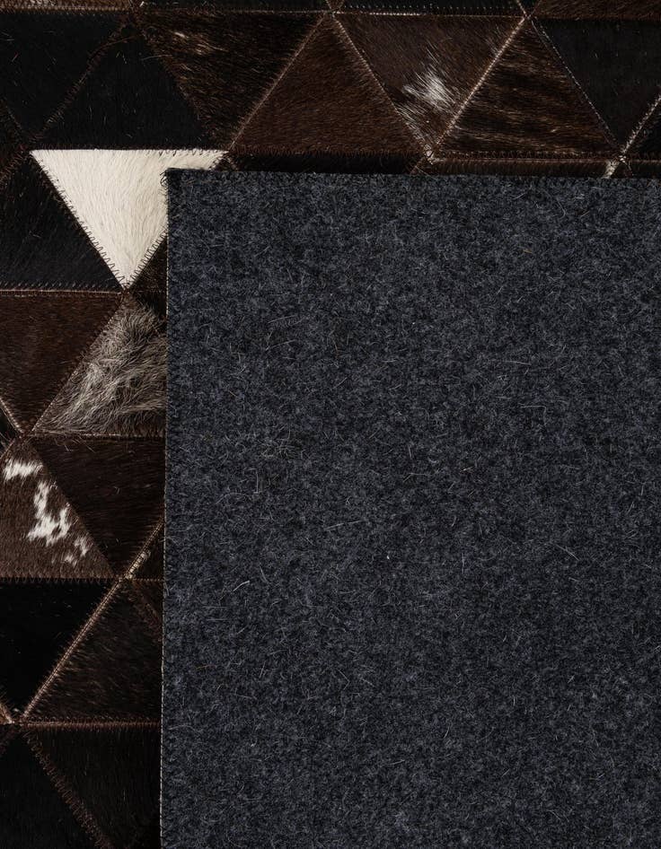 Detail image of  7' 11 x 9' 10 Cowhide - Patchwork Rug
