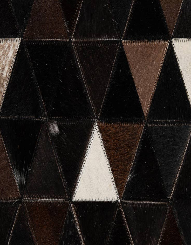 Detail image of  7' 11 x 9' 10 Cowhide - Patchwork Rug