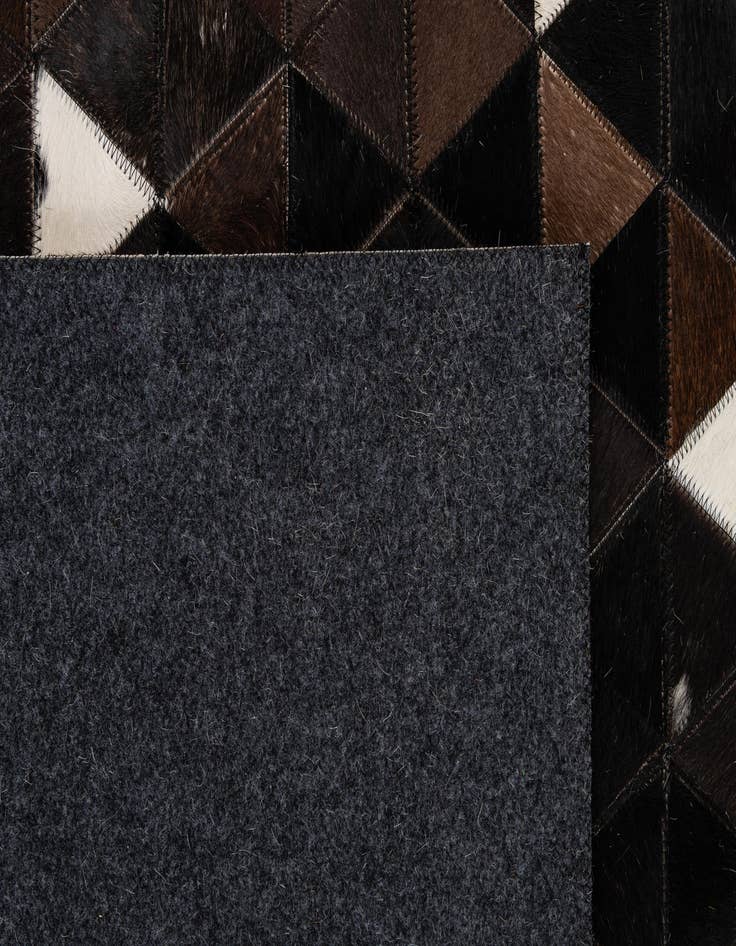 Detail image of  7' 11 x 9' 10 Cowhide - Patchwork Rug