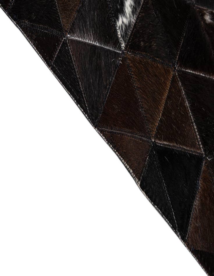 Detail image of  8' x 9' 9 Cowhide - Patchwork Rug
