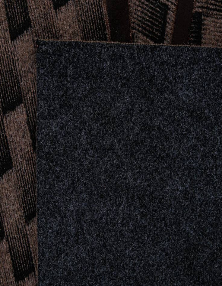 Detail image of  5' 1 x 7' 11 Cowhide - Patchwork Rug