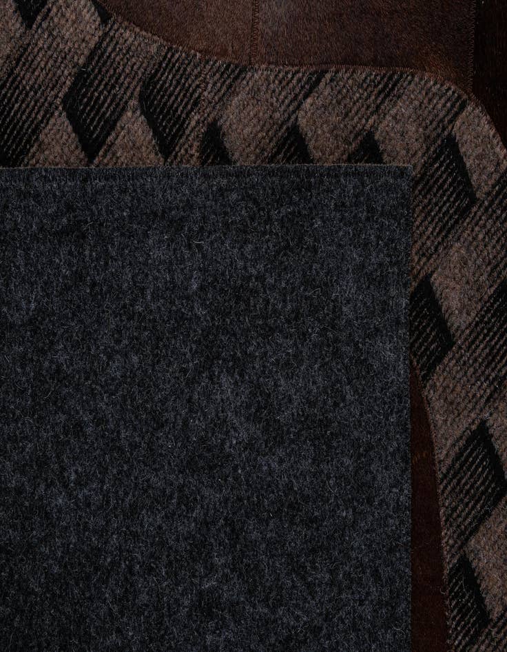 Detail image of  5' x 8' 1 Cowhide - Patchwork Rug