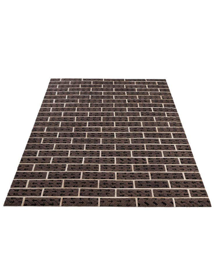 Detail image of  5' x 7' 8 Cowhide - Patchwork Rug