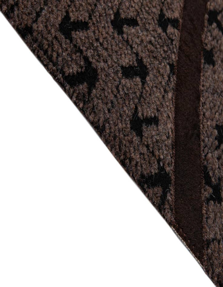 Detail image of  4' 11 x 8' 1 Cowhide - Patchwork Rug