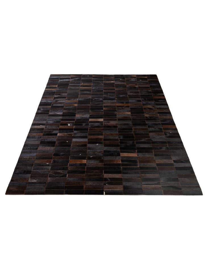 Detail image of  4' 11 x 8' 1 Cowhide - Patchwork Rug