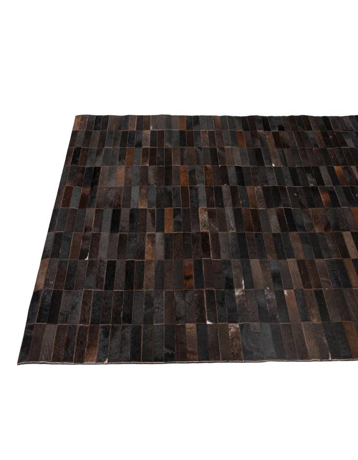 Detail image of  5' x 8' 1 Cowhide - Patchwork Rug