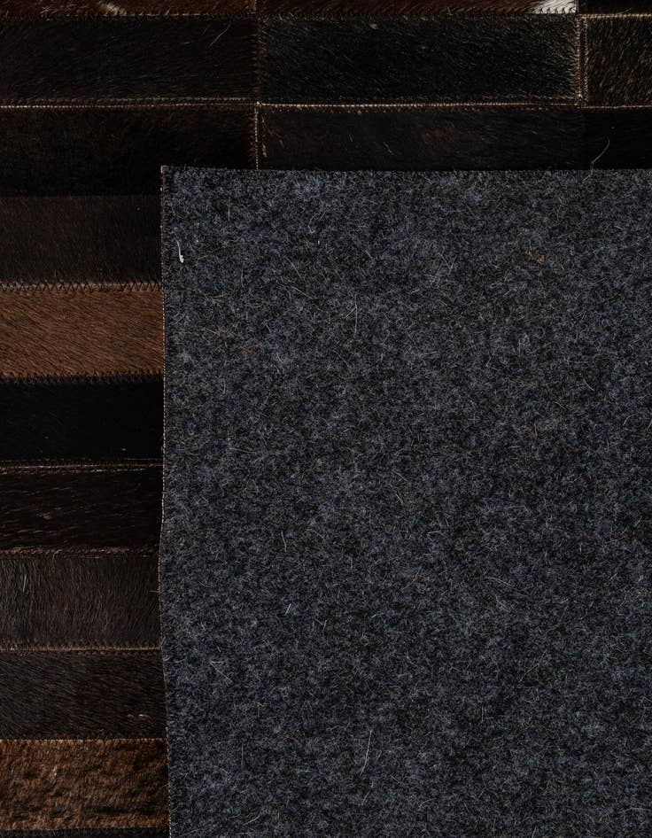 Detail image of  5' x 8' 1 Cowhide - Patchwork Rug