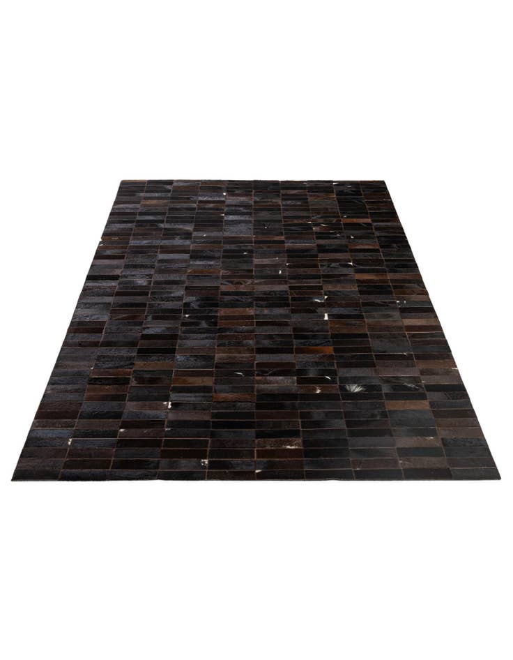 Detail image of  5' x 8' 1 Cowhide - Patchwork Rug