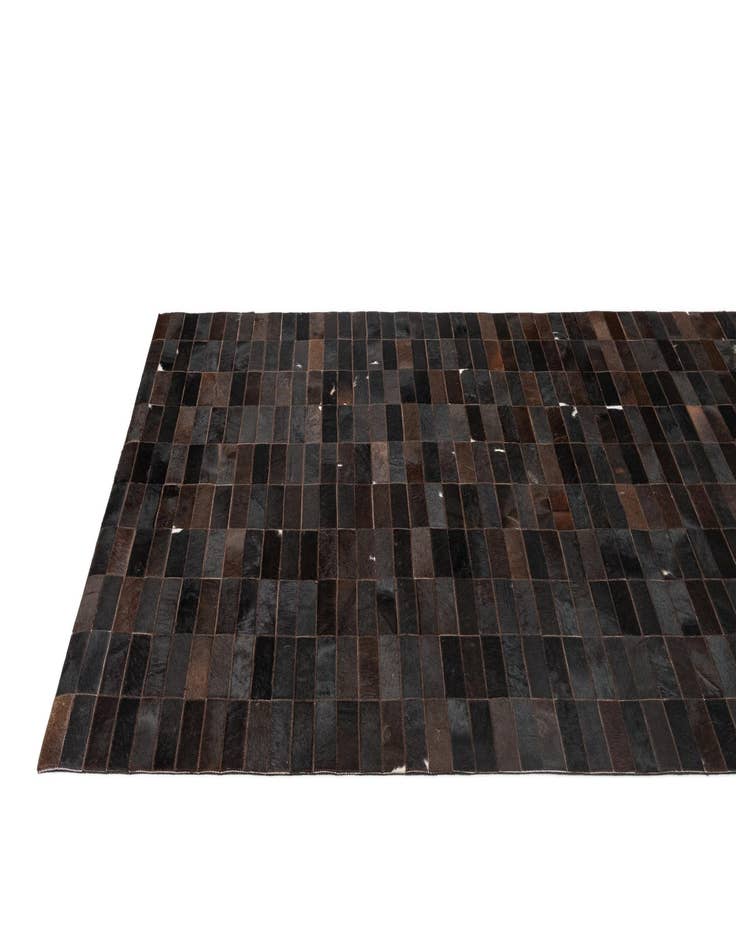 Detail image of  5' x 8' 1 Cowhide - Patchwork Rug