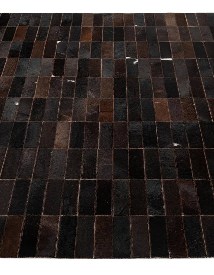 Detail image of  5' x 8' 1 Cowhide - Patchwork Rug