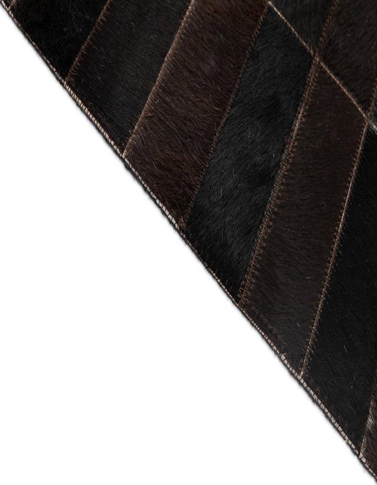 Detail image of  5' x 8' 1 Cowhide - Patchwork Rug