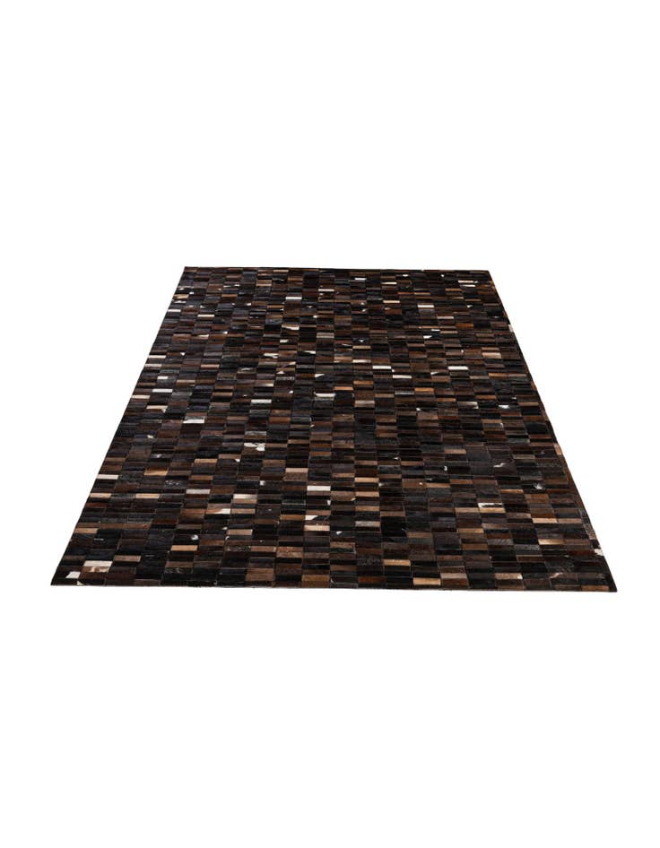 Detail image of  5' x 8' Cowhide - Patchwork Rug