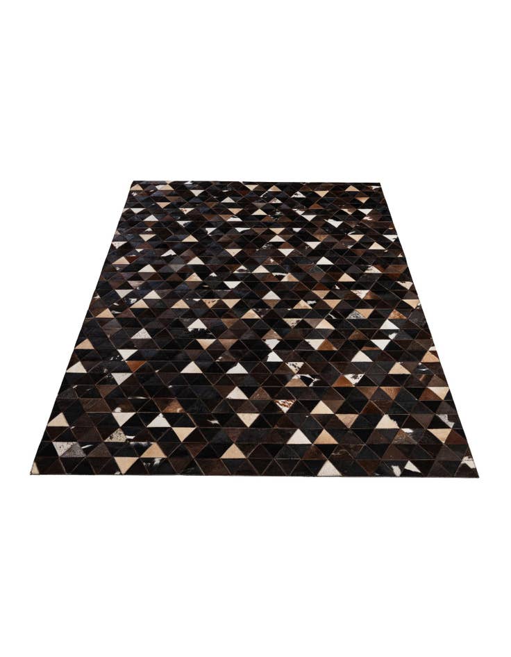 Detail image of  5' x 7' 11 Cowhide - Patchwork Rug